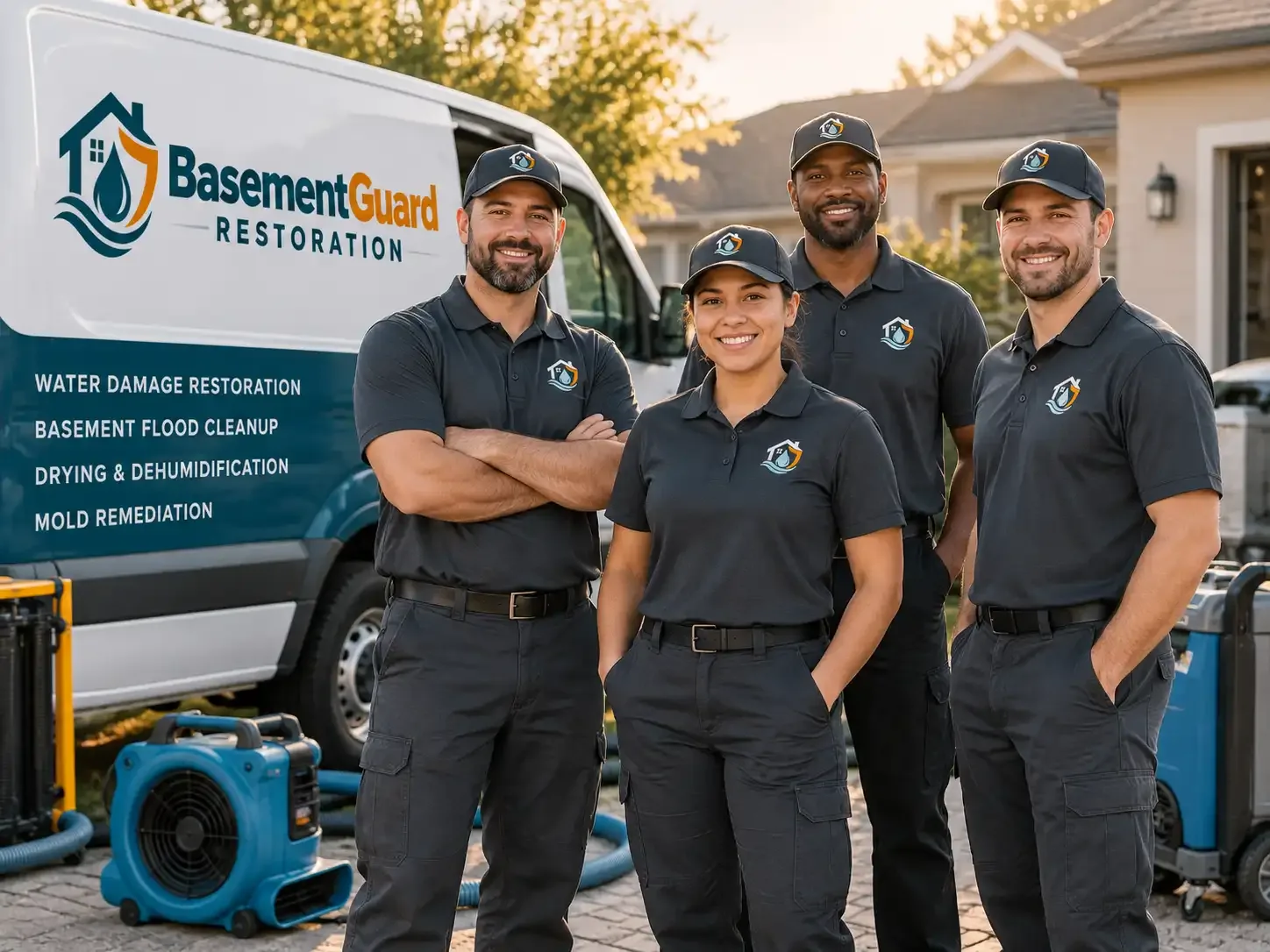 Basement Water Damage Restoration company in Allenton, WI